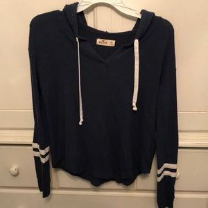 Navy Blue Hollister Sweater